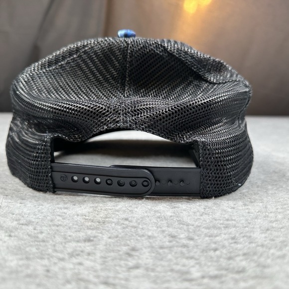 Colorado Avalanche Trucker Hat OSFA Mesh Back Navy Palm Print NHL Hockey '47 - Picture 4 of 9